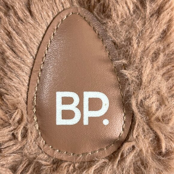 BP Women's Brown Faux Fur Slippers Sz 9-10 - NWOB - Picture 9 of 9